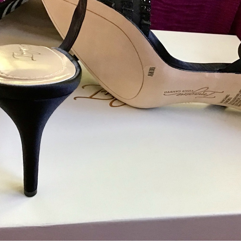 *New* with box Vince Camuto Imagine IM Michael, fine mesh and beaded shoes! - Picture 5 of 10